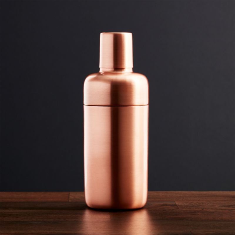 Orb Copper Shaker | Crate & Barrel
