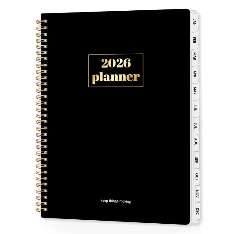 SUNEE 2026 Planner with Weekly & Monthly Layouts, January 2026-December 2026, 8.5" x 11", Spiral ... | Walmart (US)