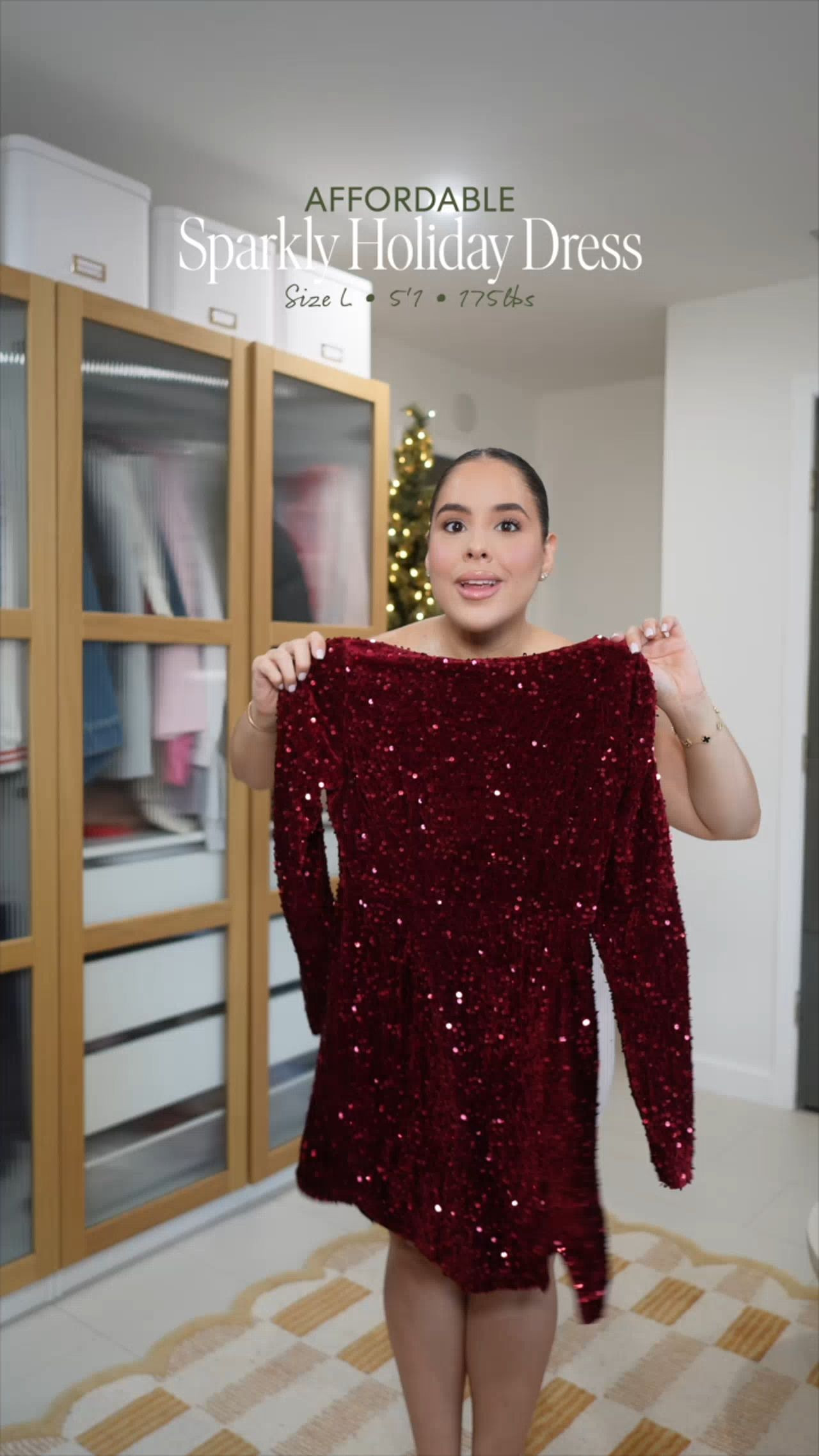 The holiday dress of my dreams! Wearing size L

#LTKootd #LTKHoliday #LTKMidsize