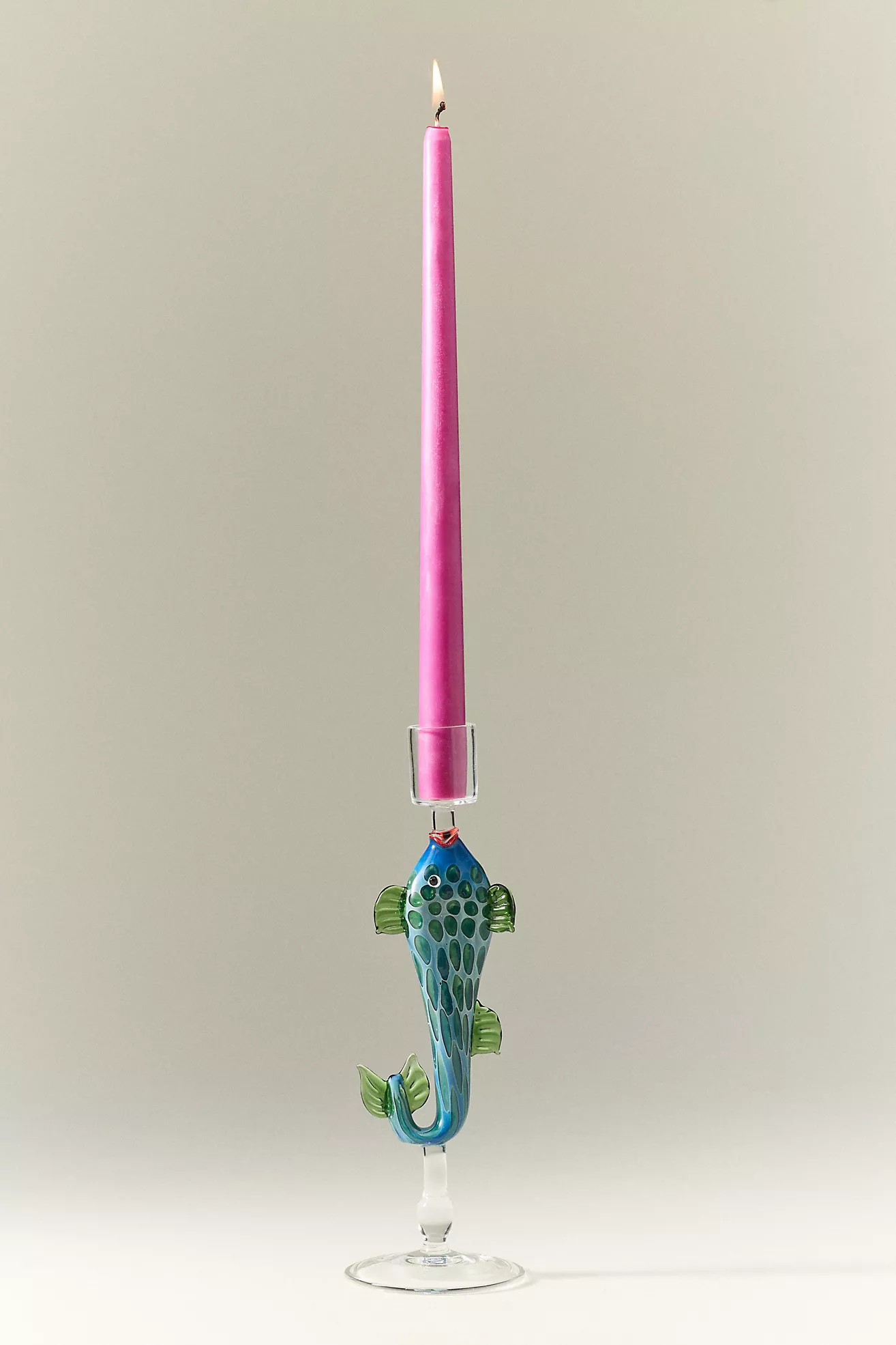 Nautical Glass Candle Holder | Anthropologie (US)