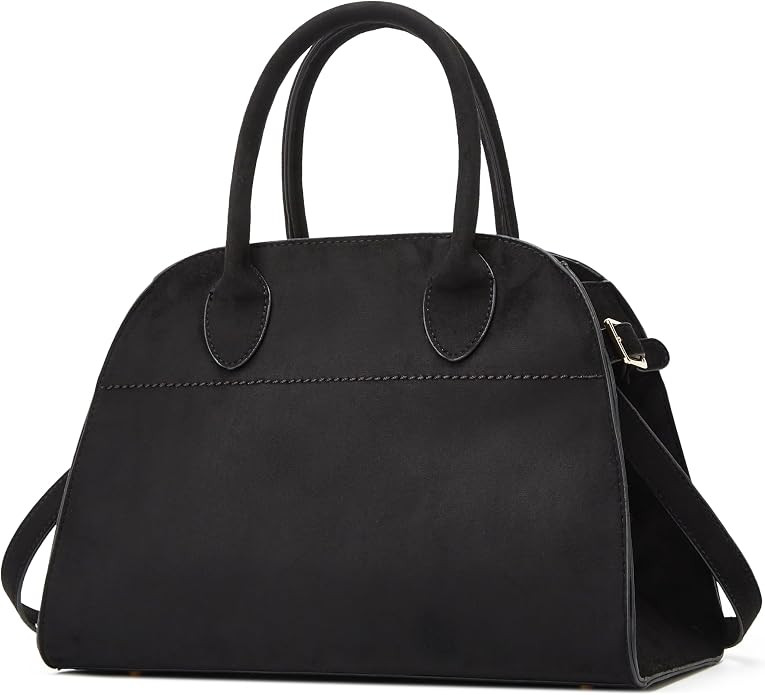 Suede Large Tote Bag for Women Leather Bag Retro Purses Crossbody Bag Trendy Handbag Work Bag 202... | Amazon (US)