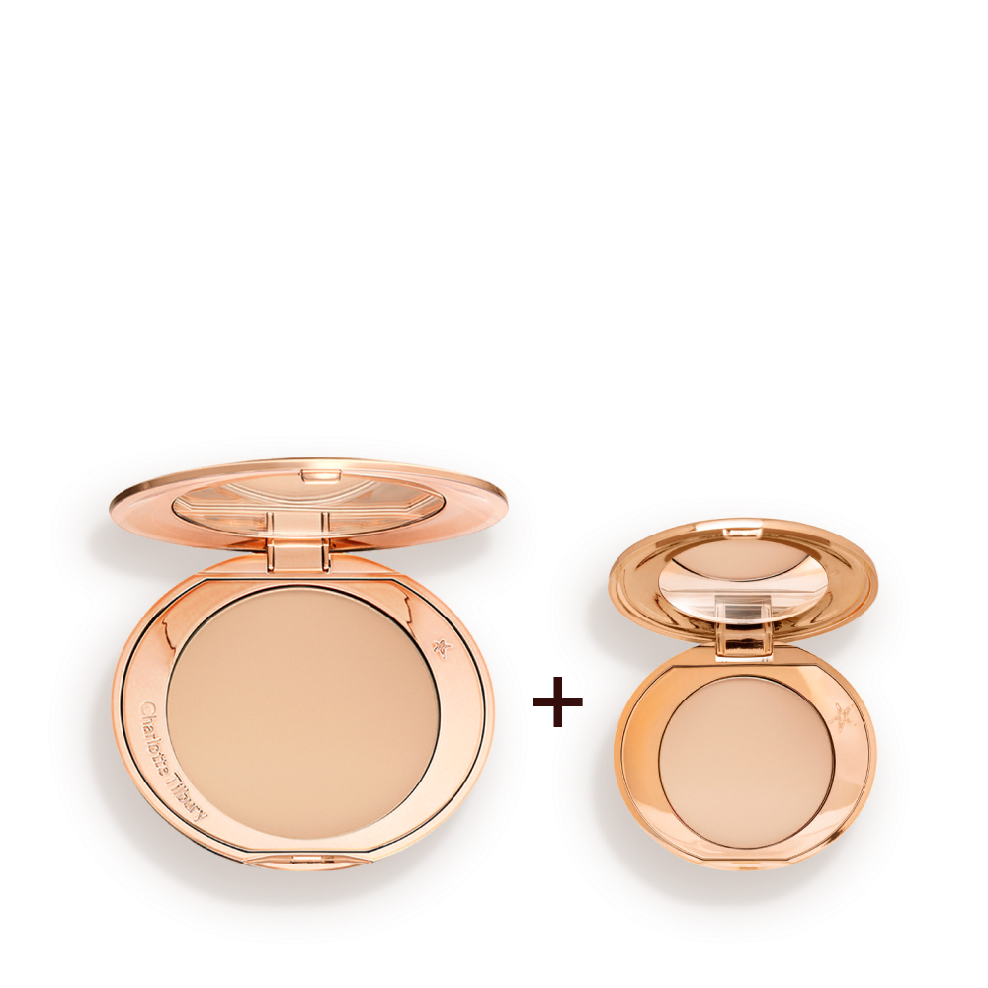 Airbrush Flawless Finish Powder Duo: Buy Full-size, Get Travel-size Free | Charlotte Tilbury | Charlotte Tilbury (US)