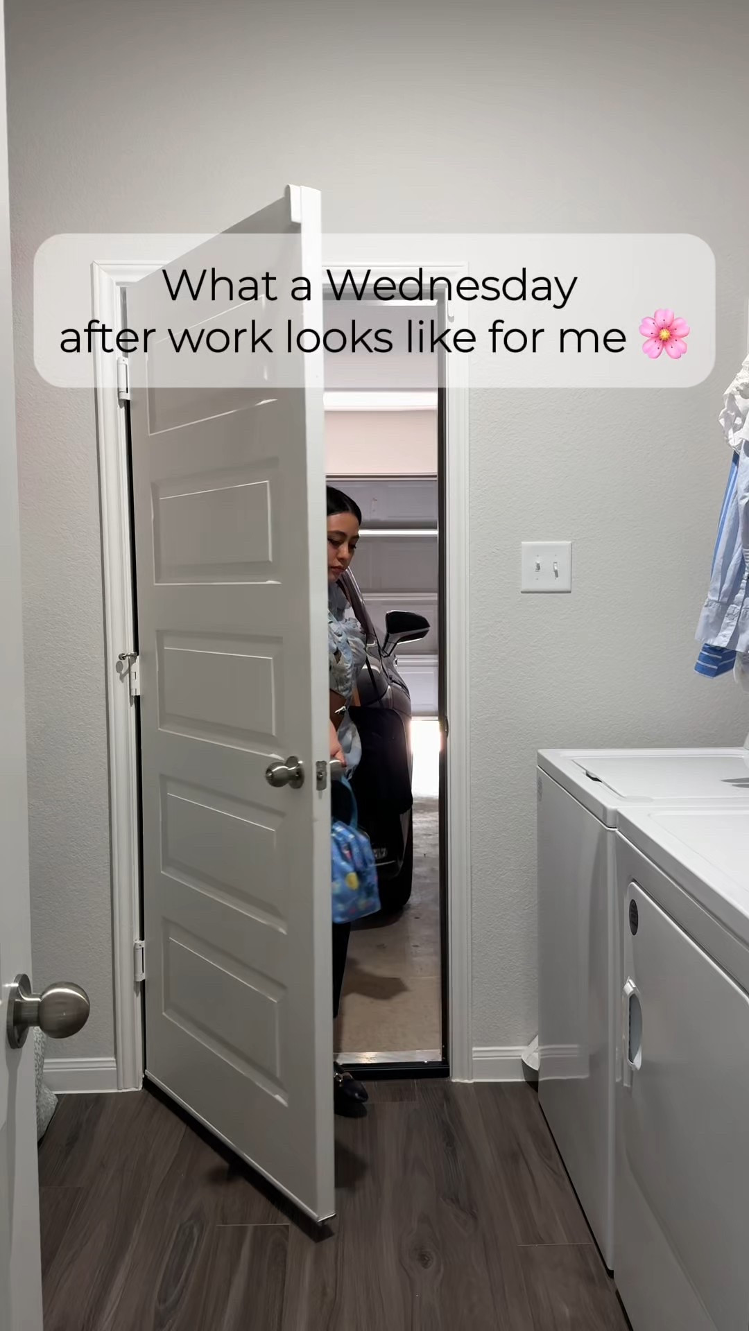 What a Wednesday after work looks like for me 🌸