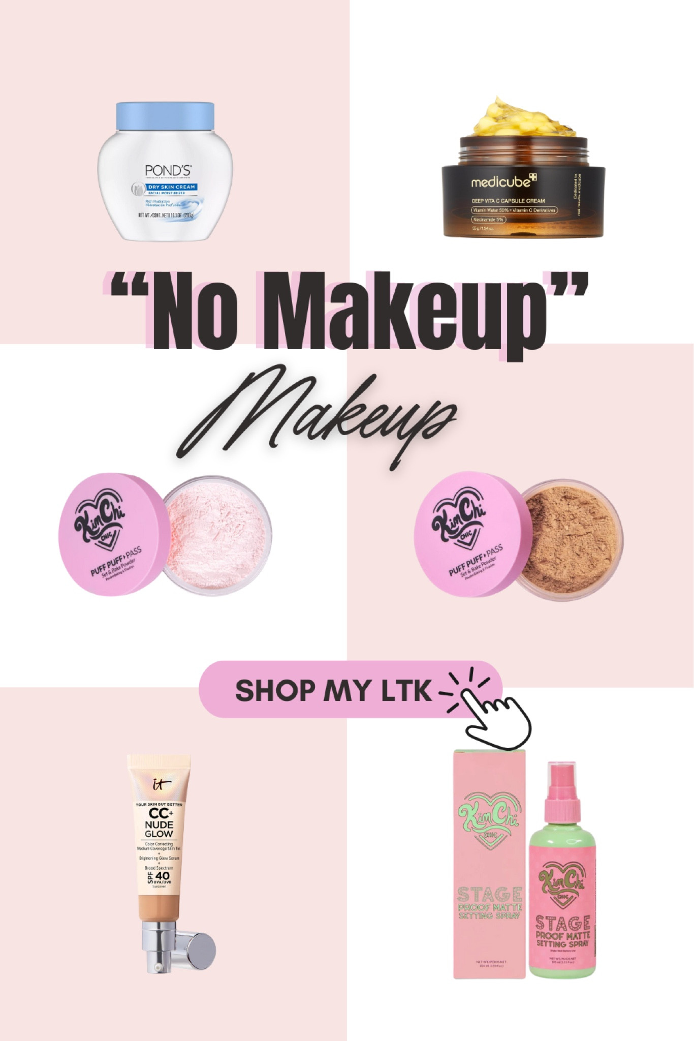 These have been my holy grail products for the perfect base application! Trust me, this makeup won’t budge! 

#LTKFindsUnder50 #LTKOver40 #LTKBeauty