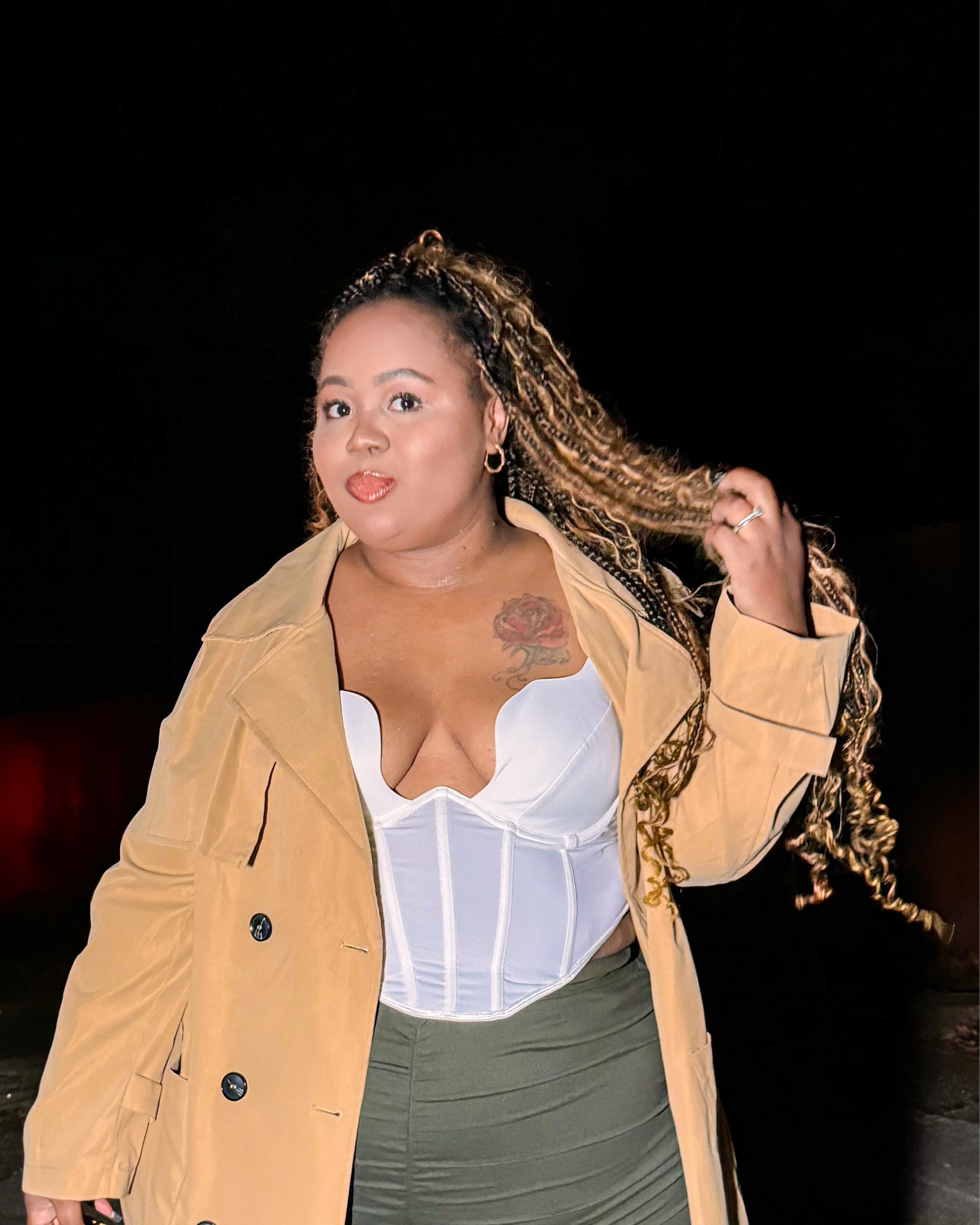 tonight. #plussize #ootd 

#LTKPlusSize #LTKBeauty