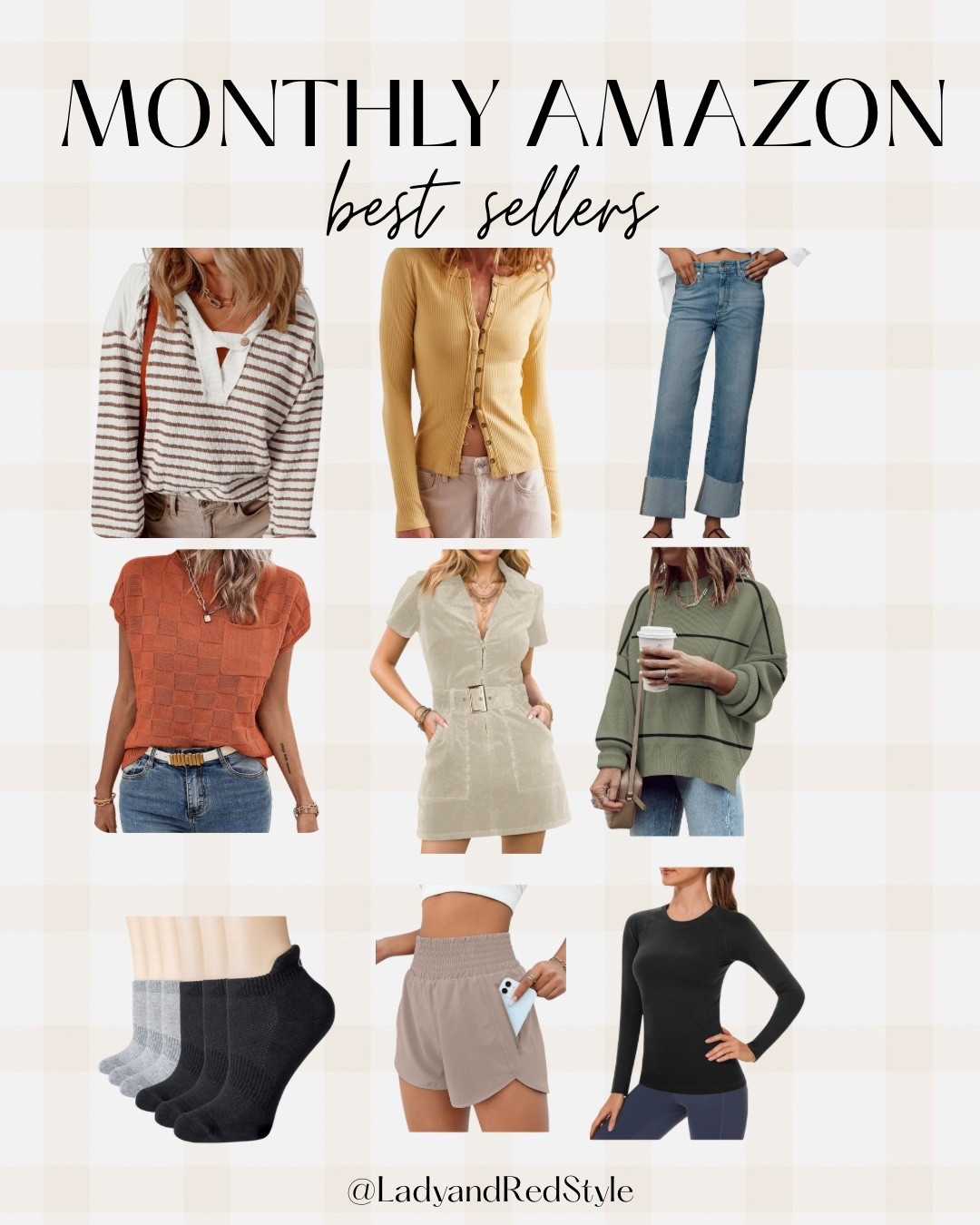 August best sellers from Amazon ☀️

#bestsellers #Amazonfinds #Augustfinds #summerstyle #fallstyle #crowdfavs

#LTKSaleAlert #LTKSeasonal #LTKStyleTip