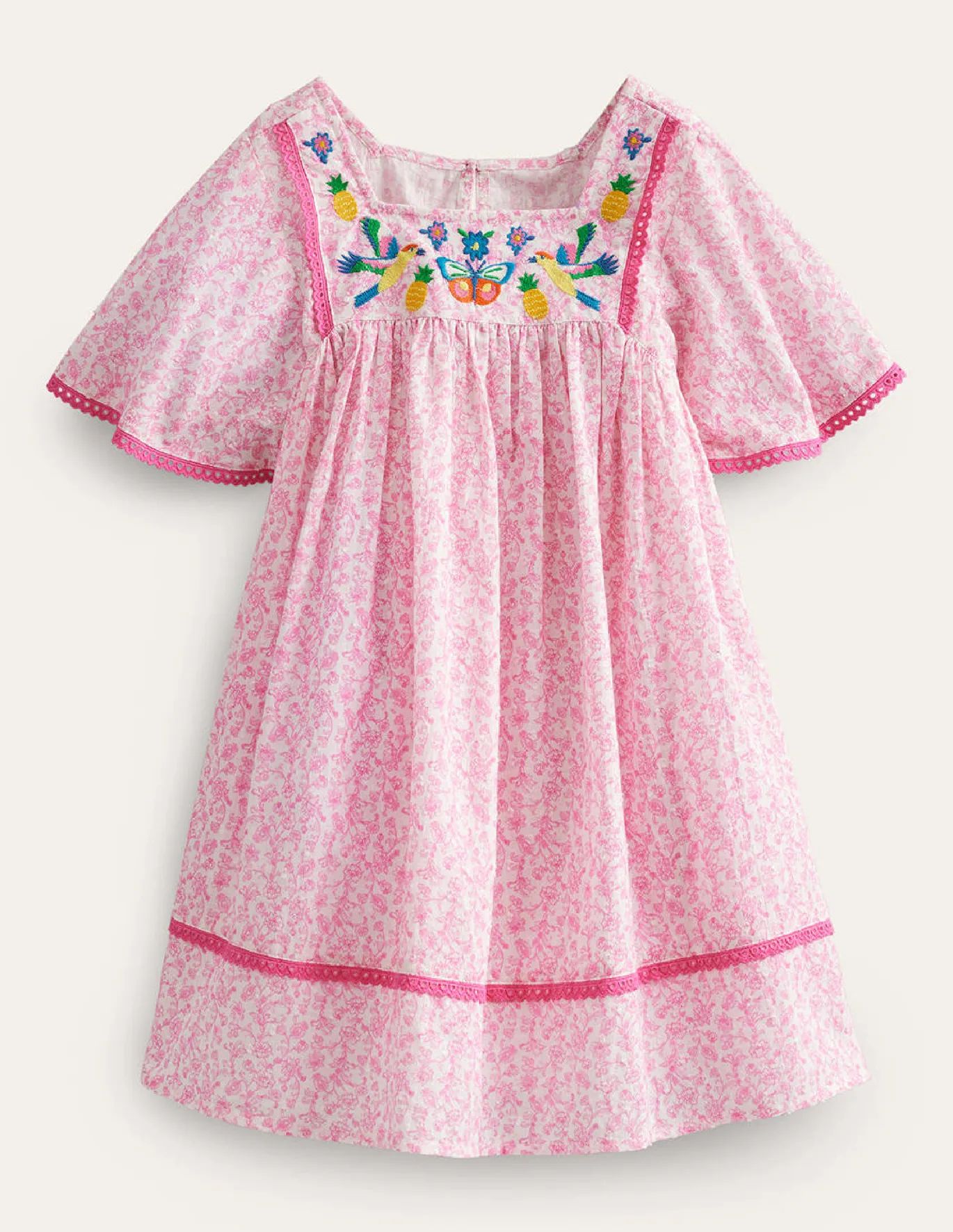 Embroidered Floaty Dress | Boden (US)