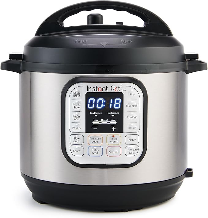 Instant Pot Duo 7-in-1 Multi-Cooker, Electric Pressure Cooker, Slow Cooker, Rice, Steamer, Sauté... | Amazon (US)
