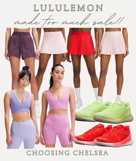 Lululemon made too much sale!! I am loving these bright spring colors & this is a great time to try out some new styles  

#LTKActive #LTKmidsize #LTKfitness
