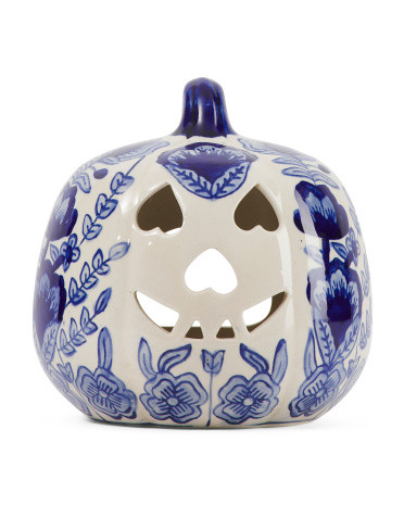 Ceramic Jack O Lantern Pumpkin Decor | TJ Maxx