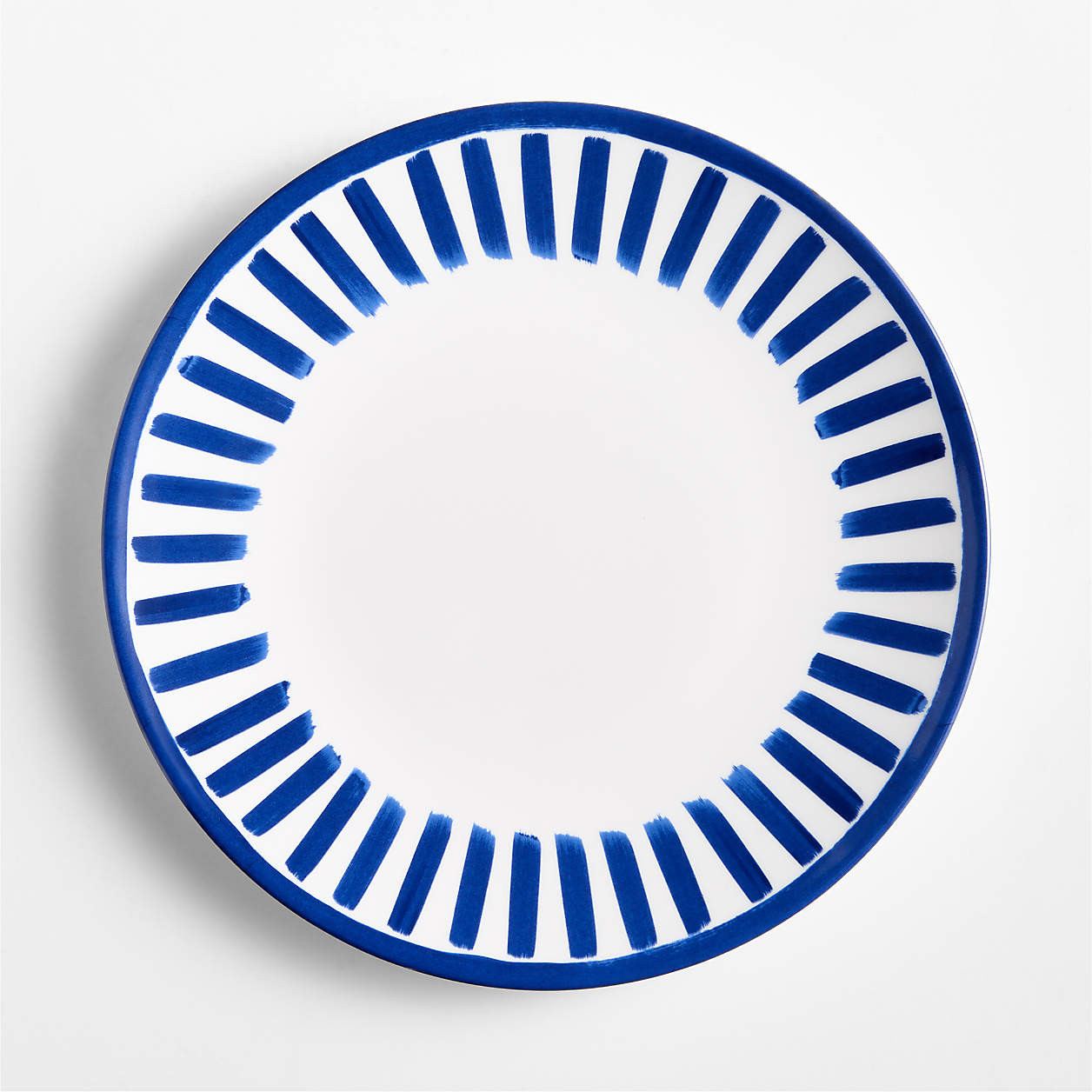 Seaside Melamine Dinner Plate | Crate & Barrel | Crate & Barrel