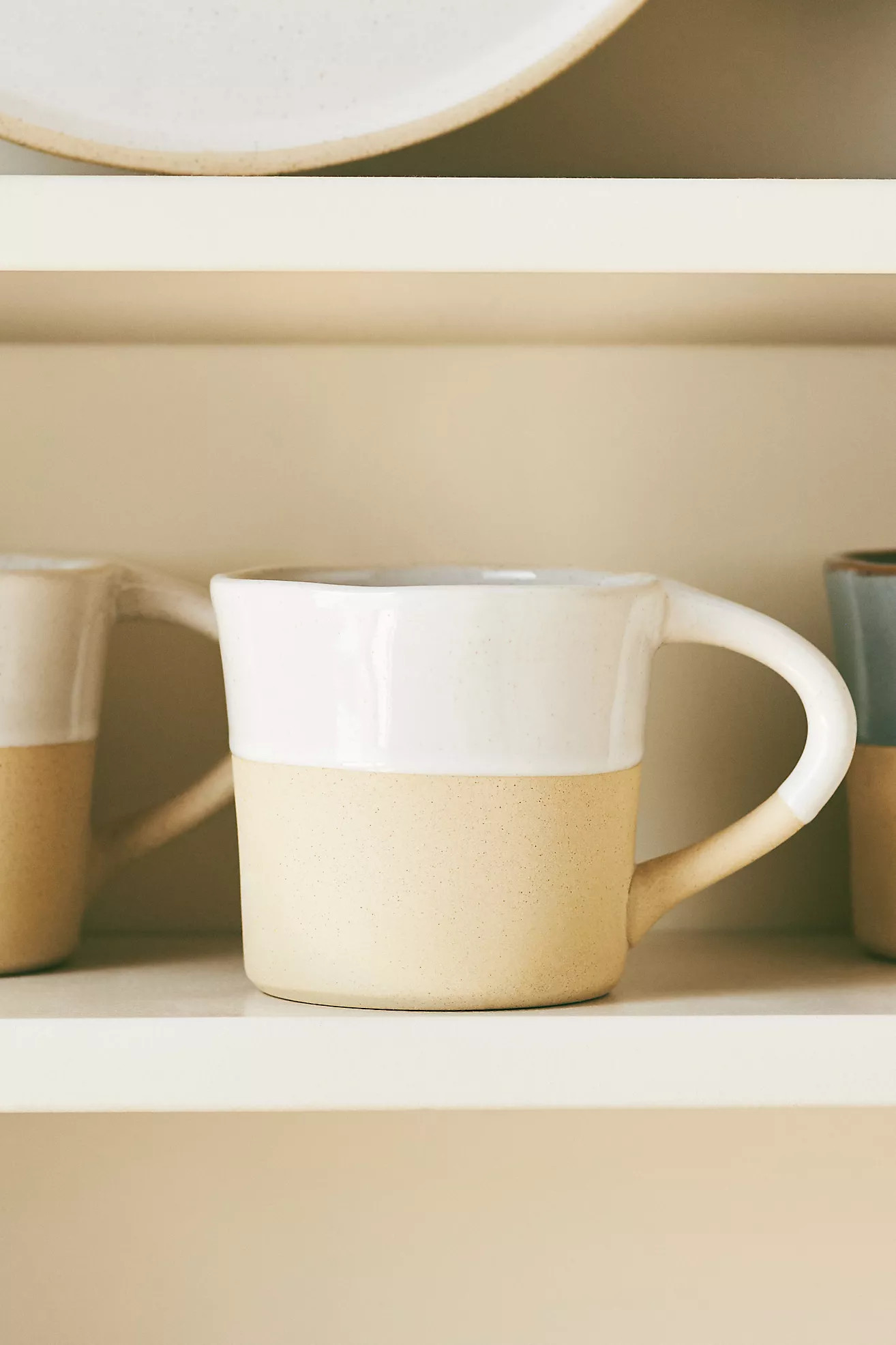 Glazed Garage Pier Stoneware, Set of 2, Mugs | Anthropologie (US)