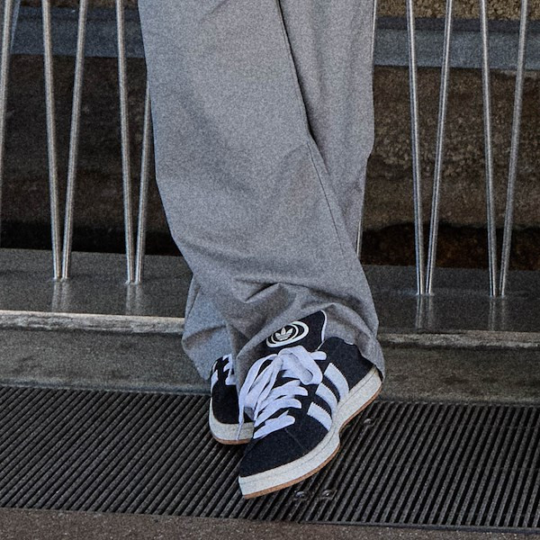 adidas Campus '00s Athletic Shoe - Core Black / Cloud White / Off White | Journeys