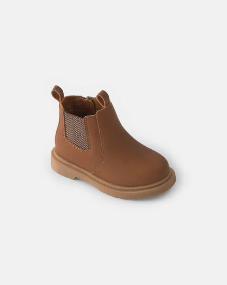 Toddler Ankle Boots - Brown - OshKosh B'gosh | Carter's | Carter's Inc
