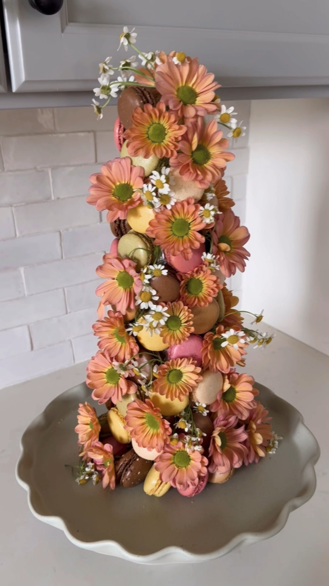 If you want to impress your guests for Mother's Day, try this macarons tower! So easy to make and looks so cute! 🌸🫶🏻

#LTKHome #LTKSeasonal #LTKMothersDay