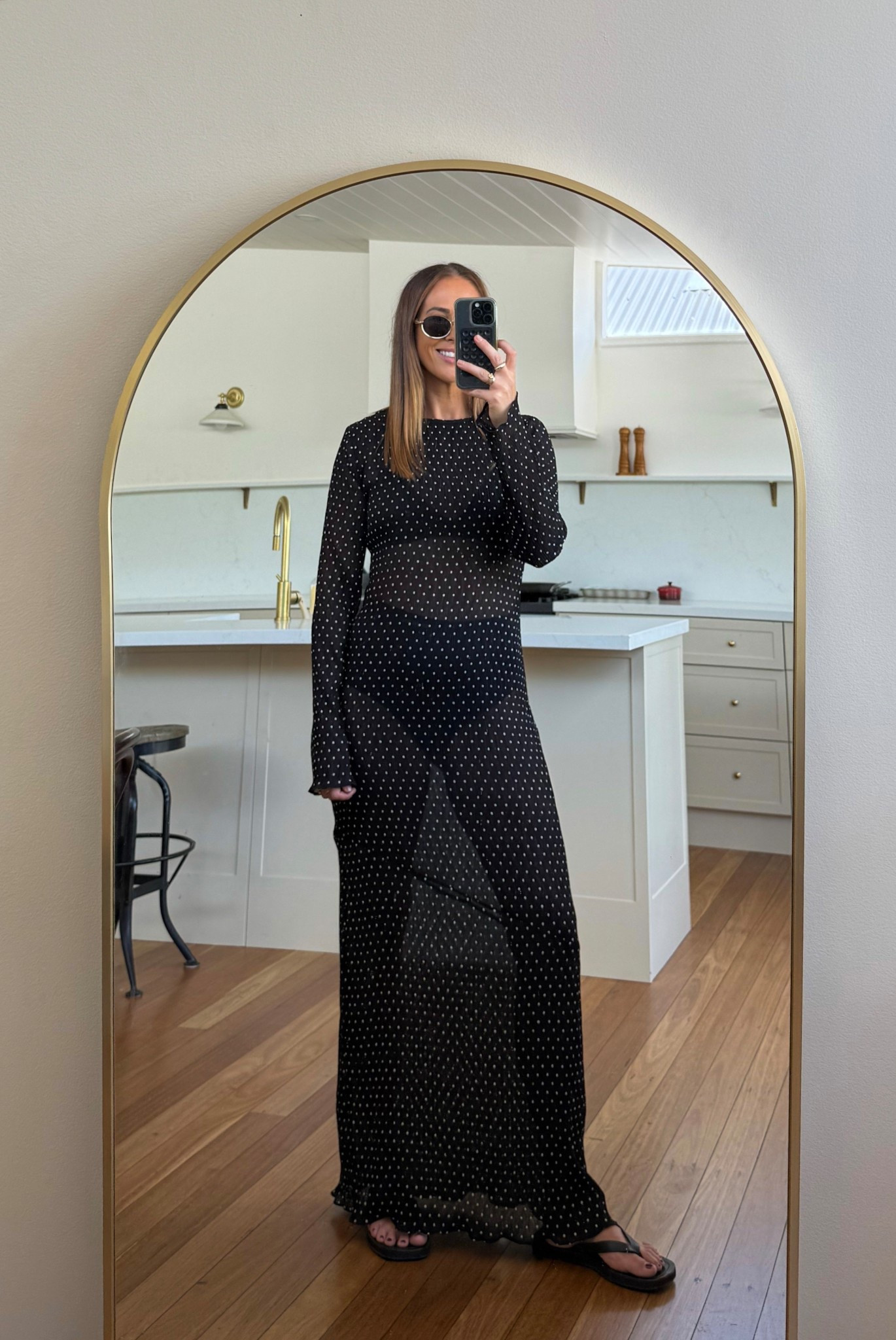 I’m wearing size Small in the dress ❤️