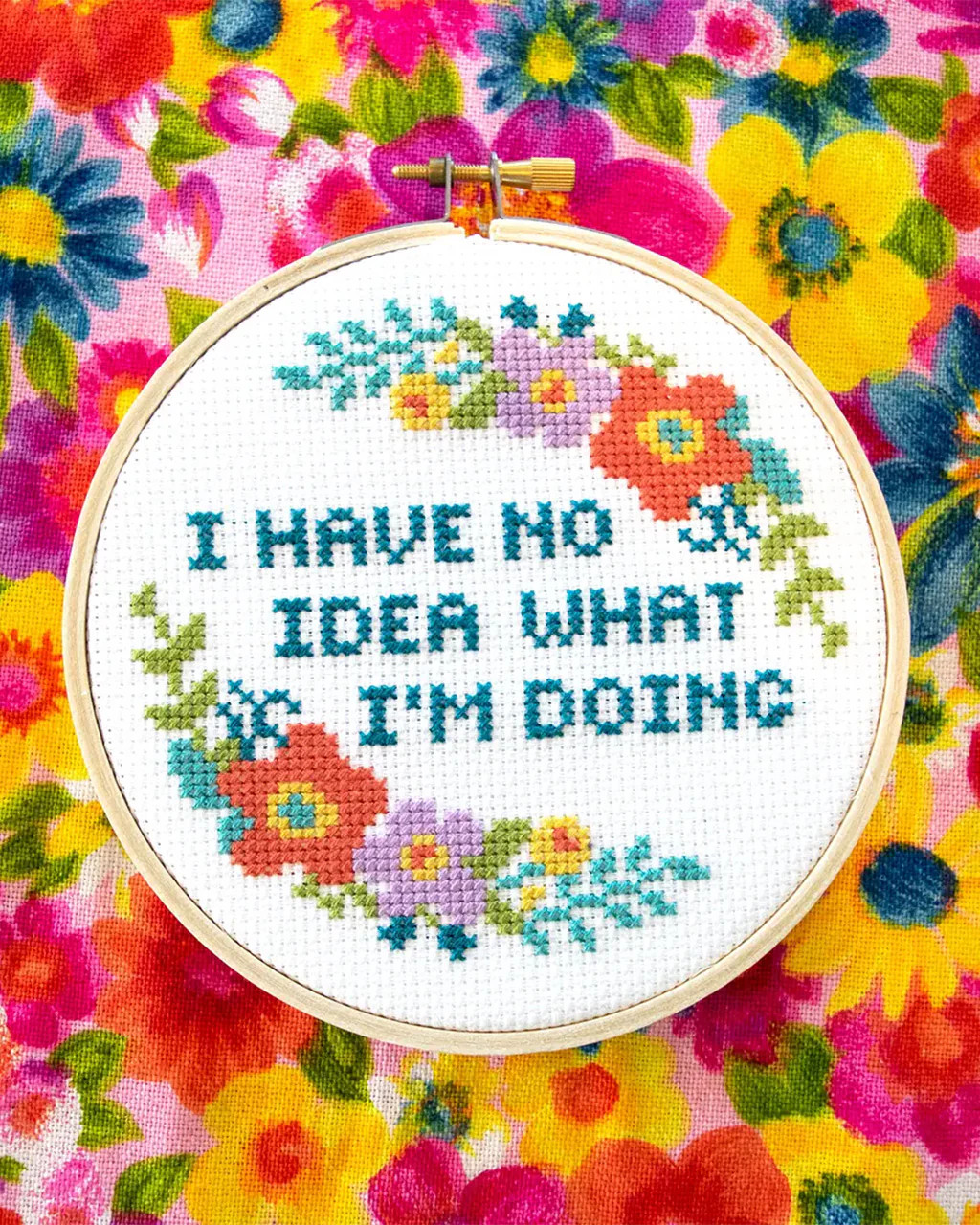 No Idea Cross Stitch Kit | ban.do