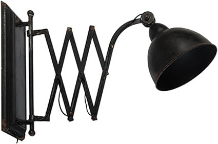 A&B Home Arris Extension Wall Lamp, 7.7" x 18" x 15.8", Black | Amazon (US)
