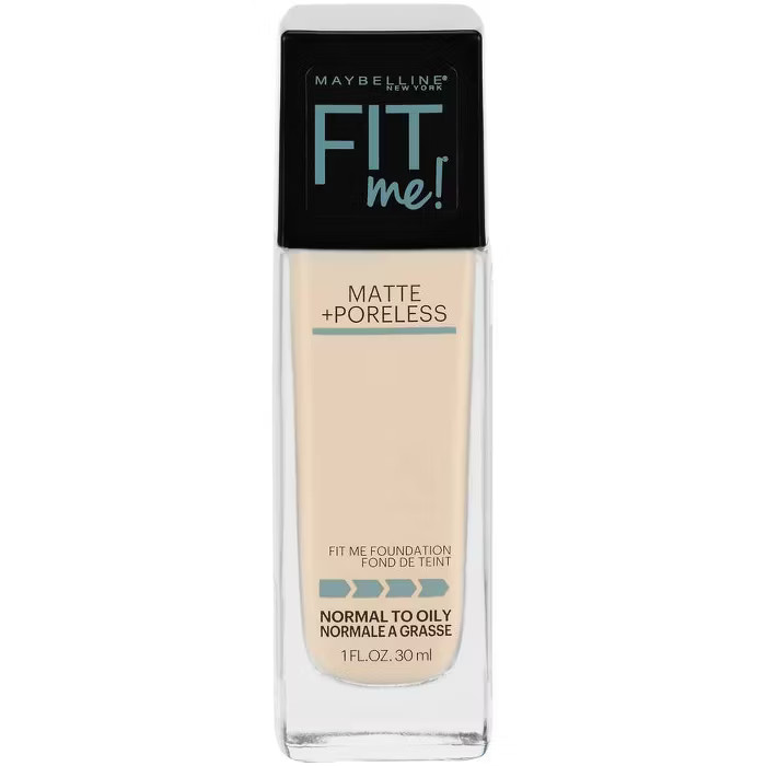 Maybelline FIT ME! Matte + Poreless Foundation - Light Shades - 1.0 fl oz | Target