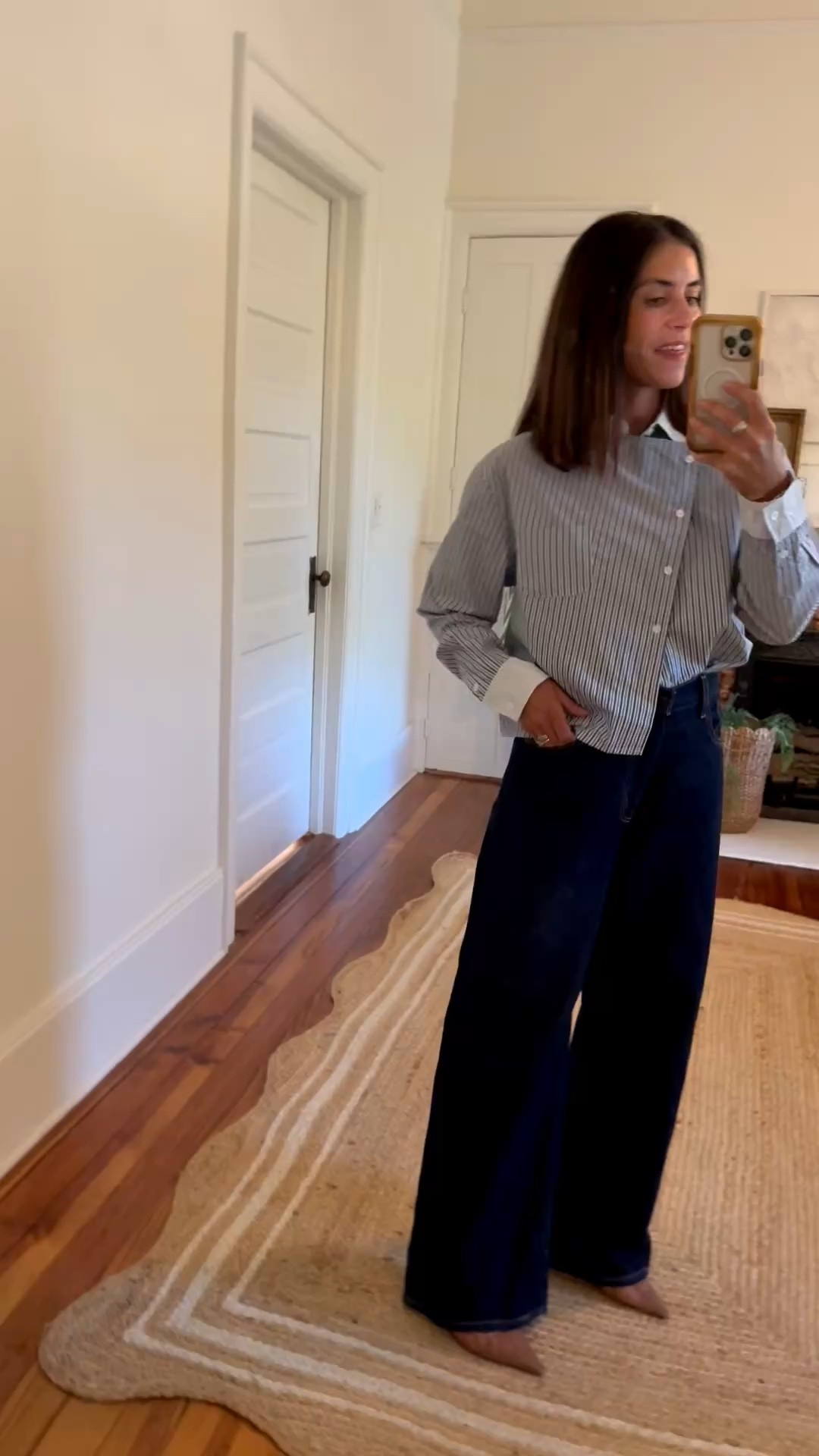 $24 top Levi’s I sized up but didn’t need to