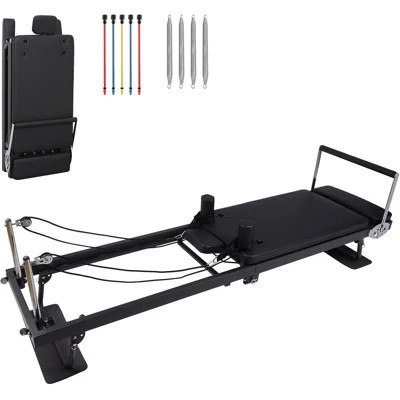 Pilates Reformer Machine for Home, 91" Foldable Pilates Reformer with High & Low Modes, 3-in-1 Reformer Pilates Equipment with Springs, Resistance Cor | Wayfair North America