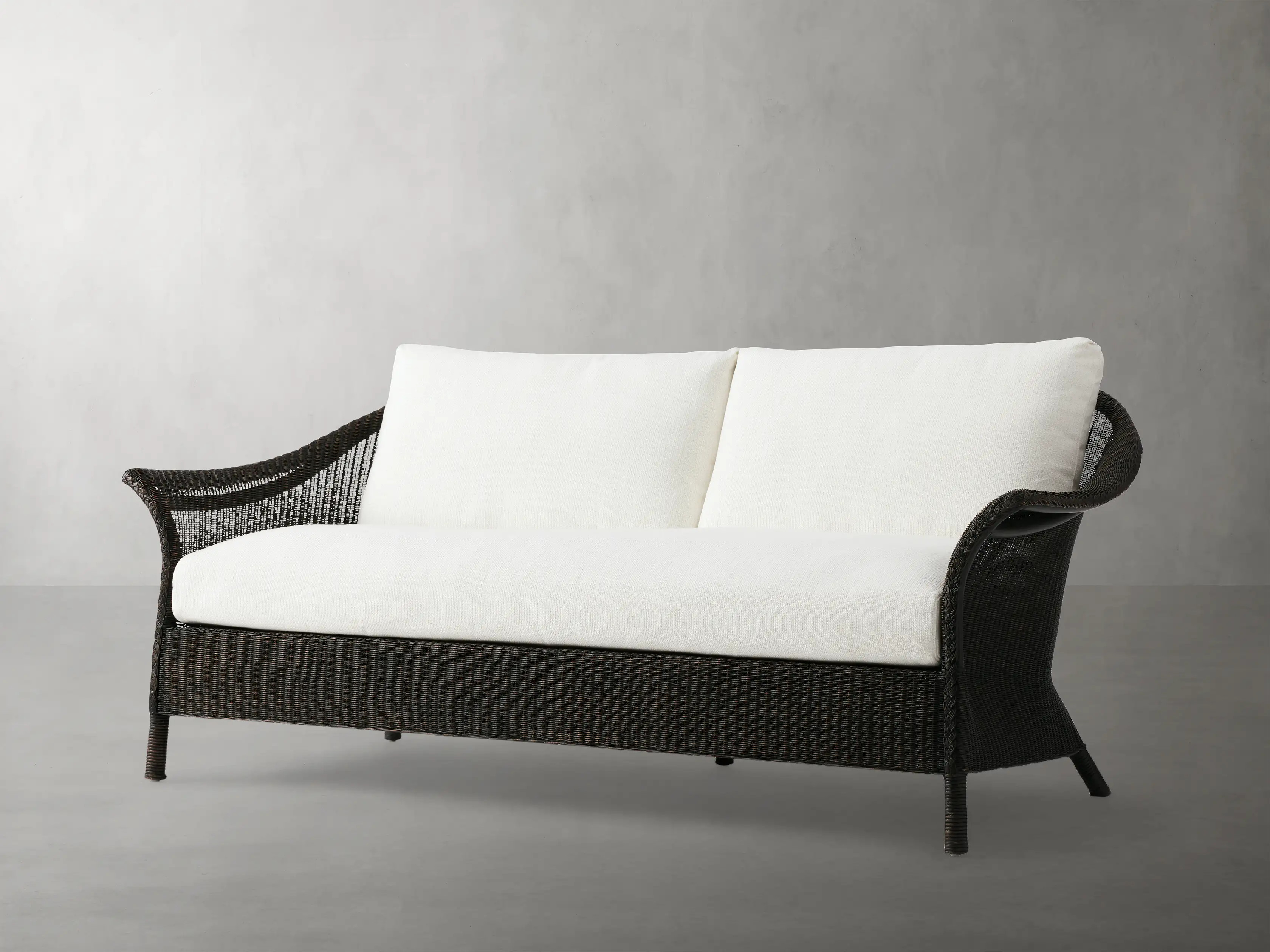 Nantucket Sunroom Sofa in Eden Snow | Arhaus