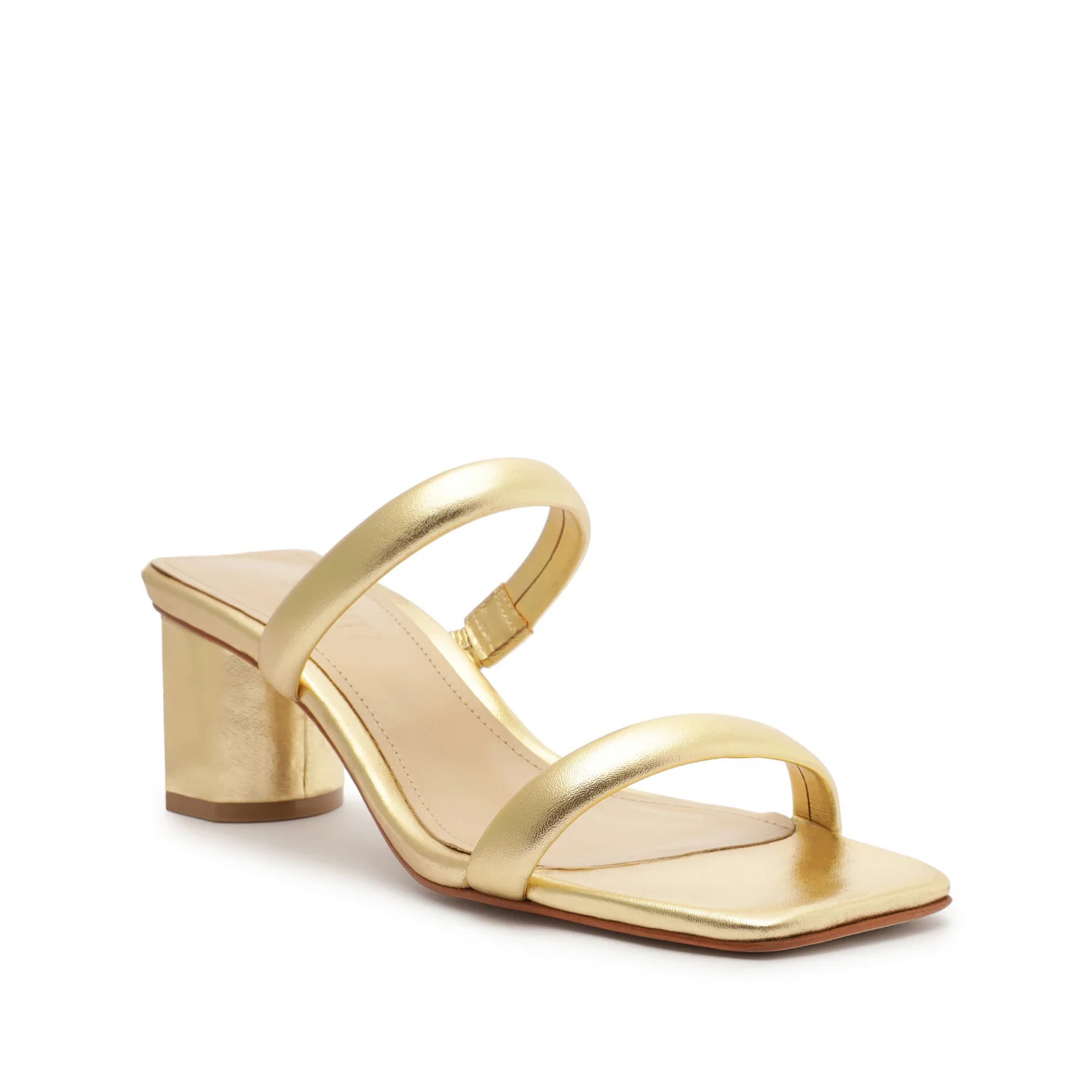 Ully Lo Metallic Leather Sandal | Schutz Shoes (US)