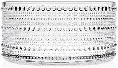 Godinger Serving Bowl, Crystal Glass Salad Bowl - Lumina | Amazon (US)