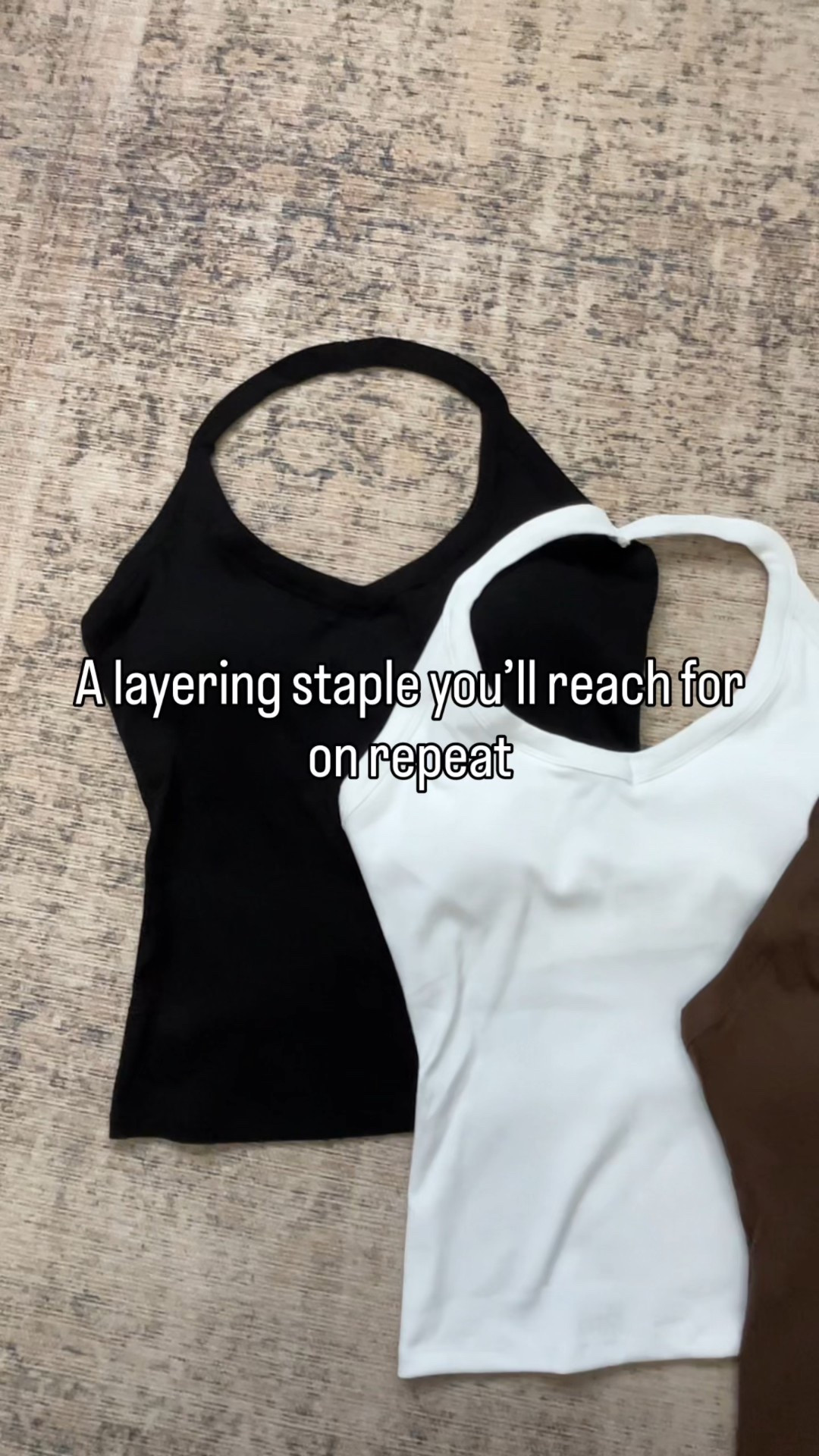 Layering piece you will reach for all the time. Wearing size M. Great for layering now with sweaters or jackets and cute with denim once the weather gets warmer  

#LTKMidsize #LTKSaleAlert #LTKootd