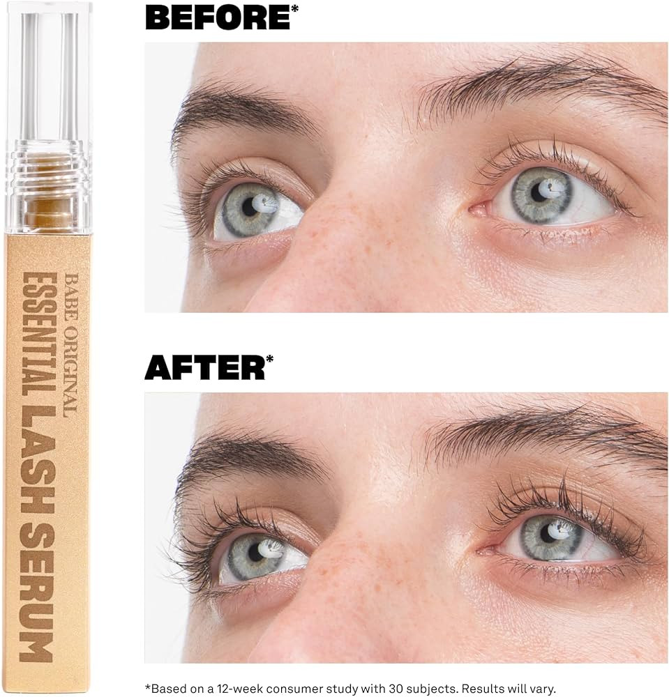 Babe Original Lash Serum - Fuller & Longer Looking Eyelashes, Advanced Lash Enhancing Treatment for Natural Lashes, Extensions & Eyebrows, Vegan & Cruelty-Free | Amazon (US)