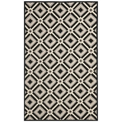 Safavieh FRS483A-26 Four Seasons Black and Grey Area Rug | The Mine