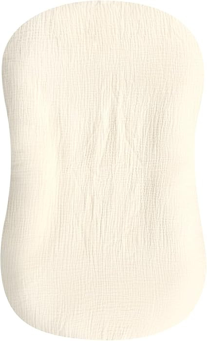 Hooyax Muslin Baby Lounger Cover, 100% Cotton Durable Newborn Lounger Cover, Soft and Breathable ... | Amazon (US)
