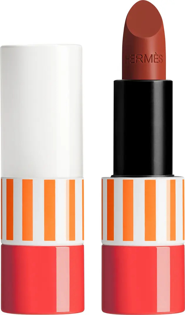 Rouge Hermès - Shiny lipstick, Limited edition, 22 Brun Yachting | Nordstrom