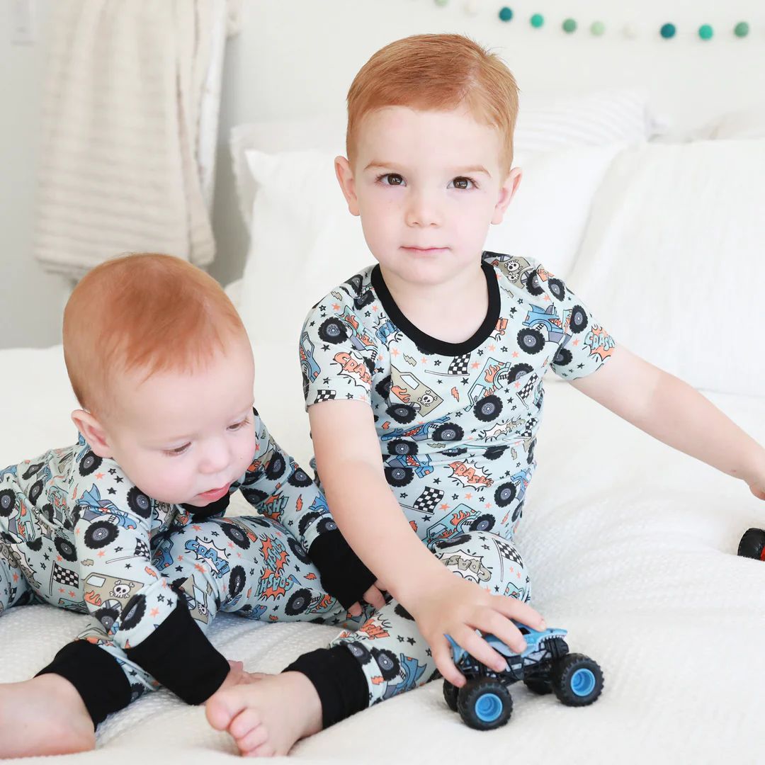 Big Wheelin' Two Piece Pajama Set | Caden Lane