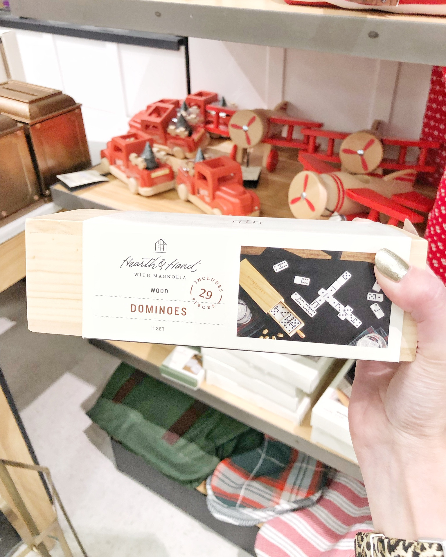 Last-minute stocking stuffer ideas from Target! These items by Hearth and Hand would all be fun stocking stuffers or gifts for the holidays! 🎄 We have the pinball game and love it!

#stockingstuffers #stockingstuffersforher #girlstockingstuffers #giftidea #giftguide #giftsforher #christmasgift #holidaygift #holidaygiftguide #christmas #holidays #giftsformom #giftsforgrandma #girlgifts #hearthandhand #magnolia #hearthandhandwithmagnolia #farmhousedecor #woodentoys #games #giftsforhim #stockingstuffersforhim #dominos #conversationcards #pinballgame #target #targetfinds #bestiegifts #sistergifts #giftsforteens #familygifts

#LTKHoliday #LTKGiftGuide #LTKunder50