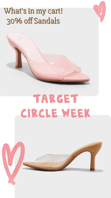 30% off sandals sitting Target's circle week. I just purchased these beauties. Great reviews. I decided to size up 1/2 size for my slightly wide feet and based on reviews.

#LTKshoecrush #LTKxTarget #LTKfindsunder50