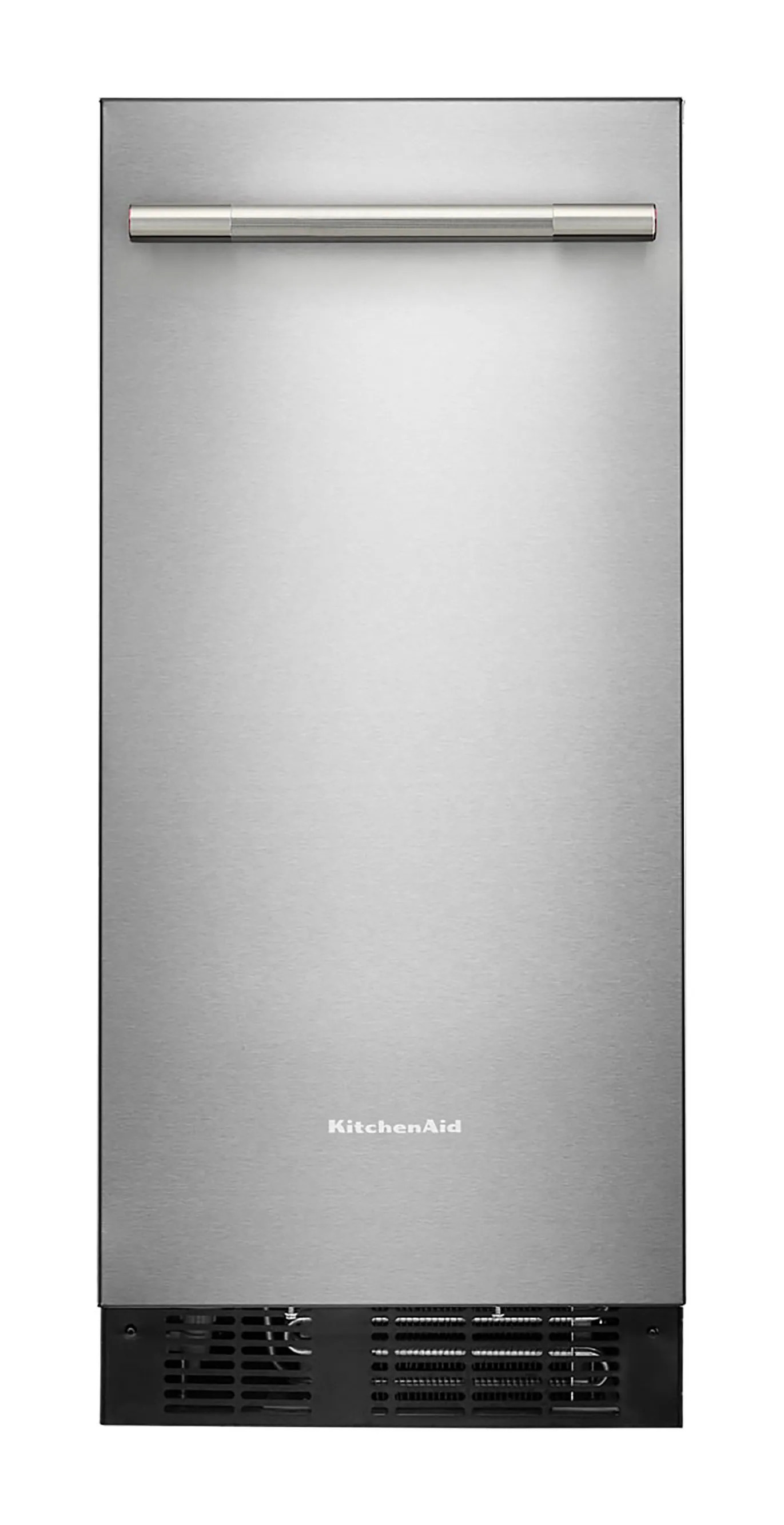 KitchenAid 25-lb Ice Per day Cubed Ice Maker ( PrintShield Stainless Finish ) | Lowe's