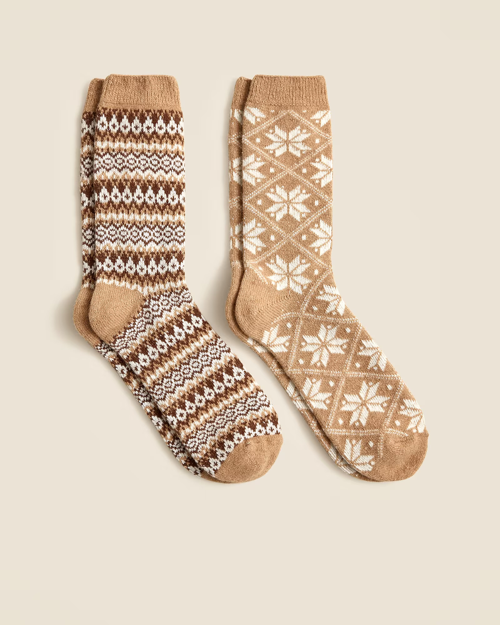 Fair Isle trouser socks two-pack | J. Crew US