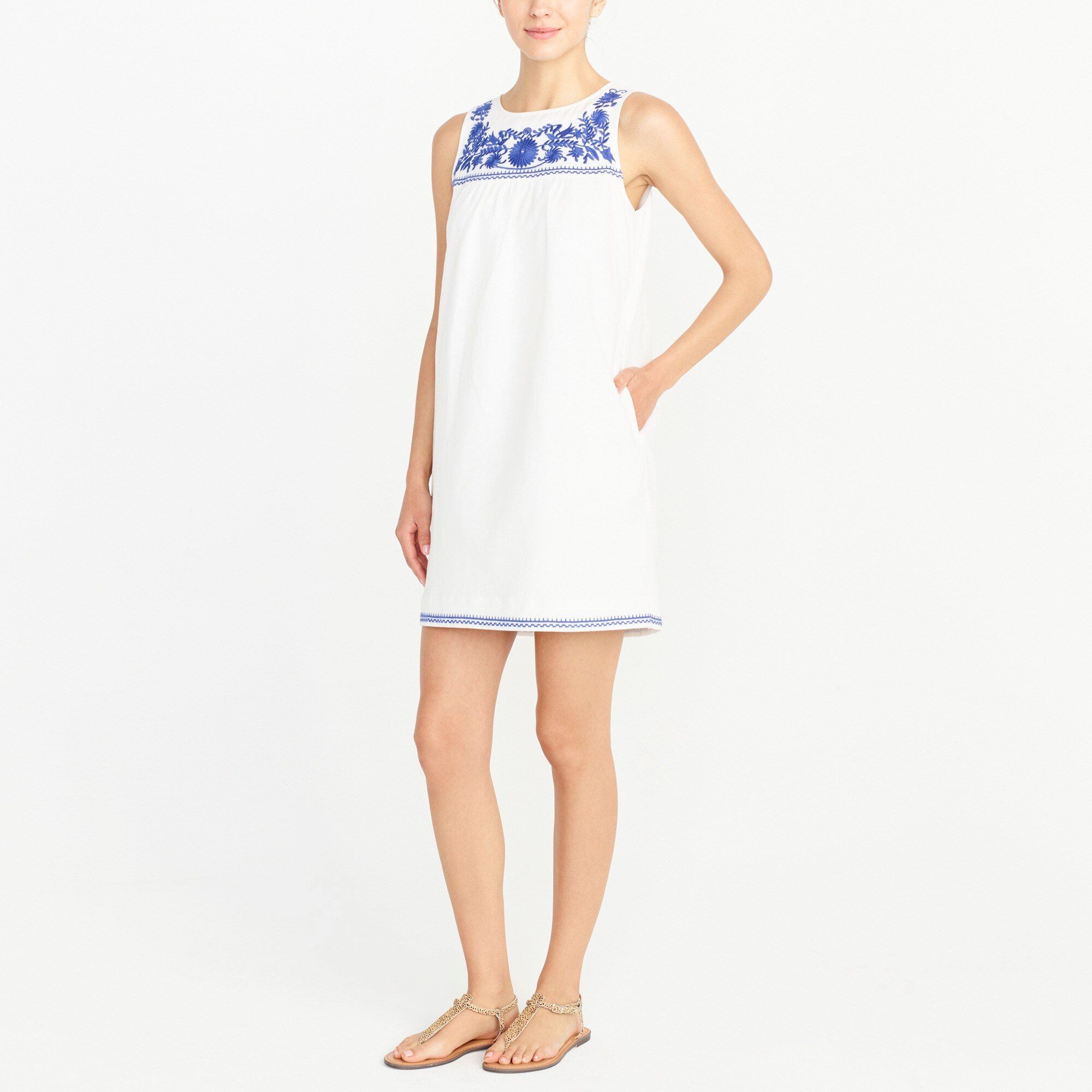Embroidered dress | J.Crew Factory