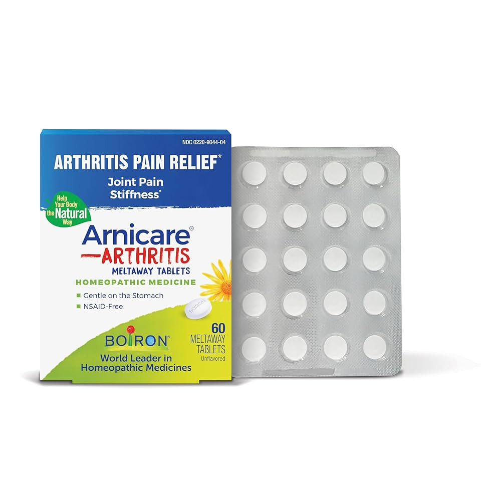 Boiron Arnicare Arthritis Tablets for Arthritis Pain Relief, Joint Soreness, and Rheumatic Pain -... | Amazon (US)