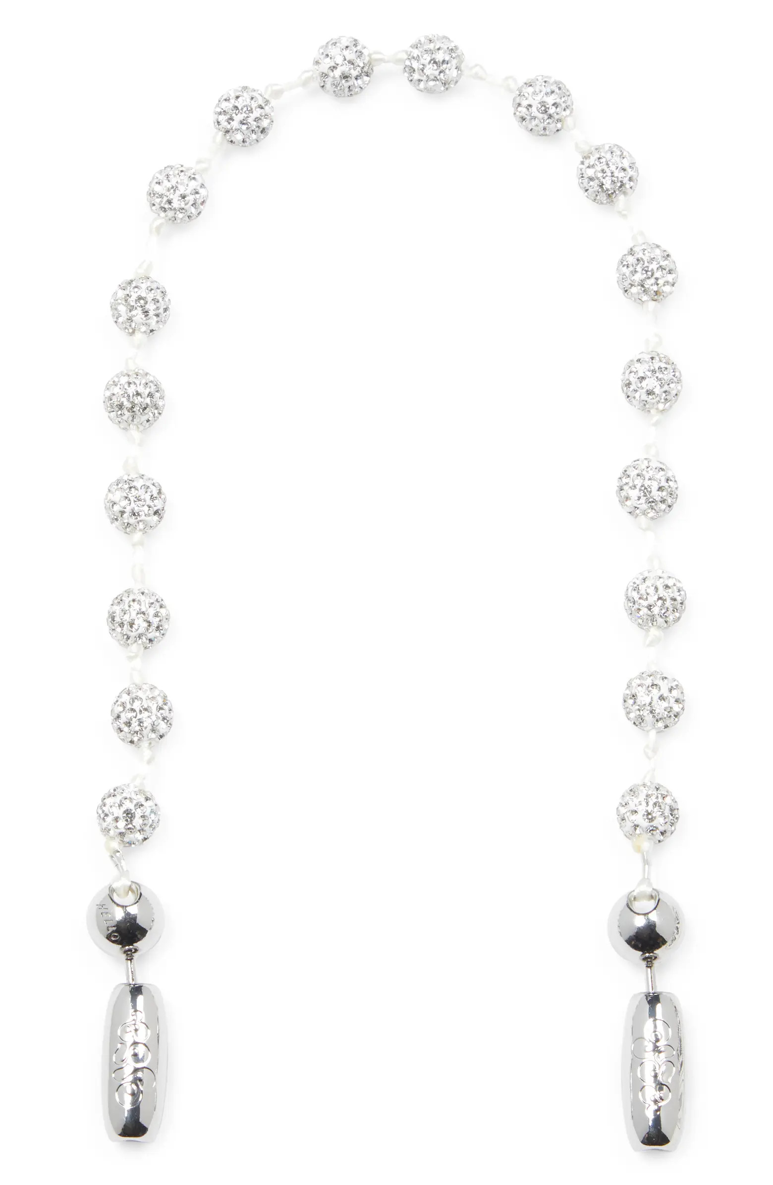 ossa Disco Pavé Crystal Wrist Strap | Nordstrom | Nordstrom