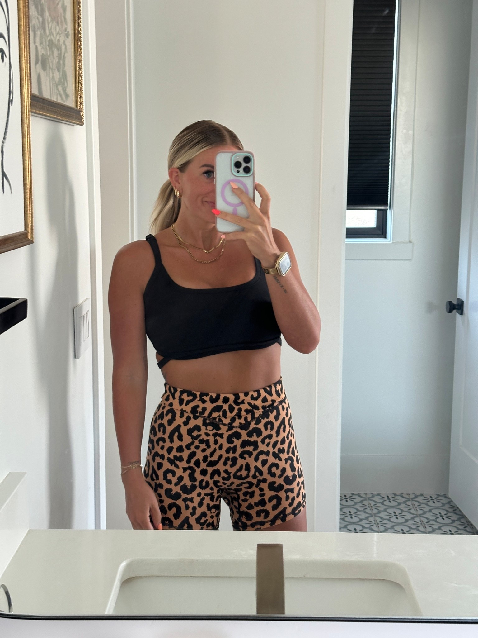 Workout fit! 🐆🤎

#LTKFindsUnder50 #LTKStyleTip #LTKActive