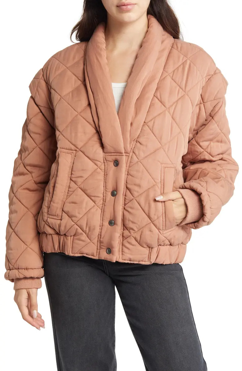 BLANKNYC Quilted Drop Shoulder Jacket | Nordstrom | Nordstrom