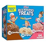 Kellogg's Rice Krispies Treats Mini-Squares, Crispy Marshmallow Squares, Variety Pack, Lunch Box Sna | Amazon (US)