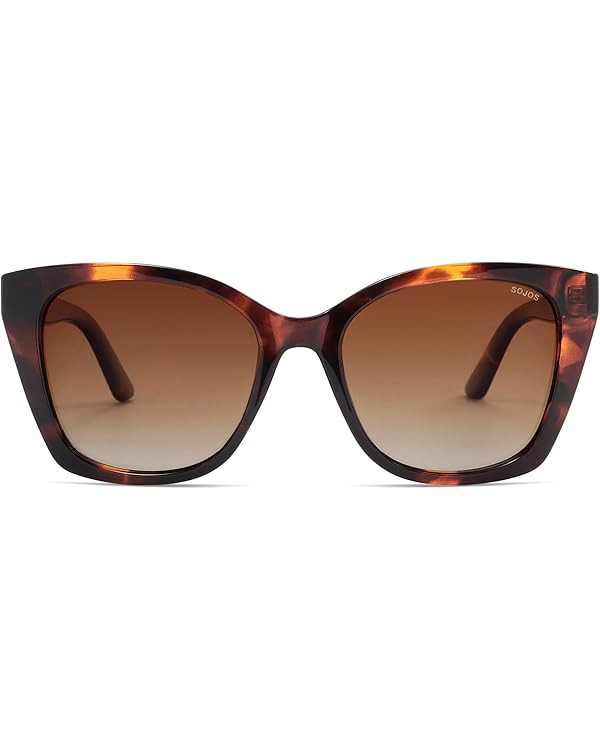 SOJOS Vintage Oversized Cateye Sunglasses Womens UV400 Large Designer Shades Lentes De Sol Para M... | Amazon (US)