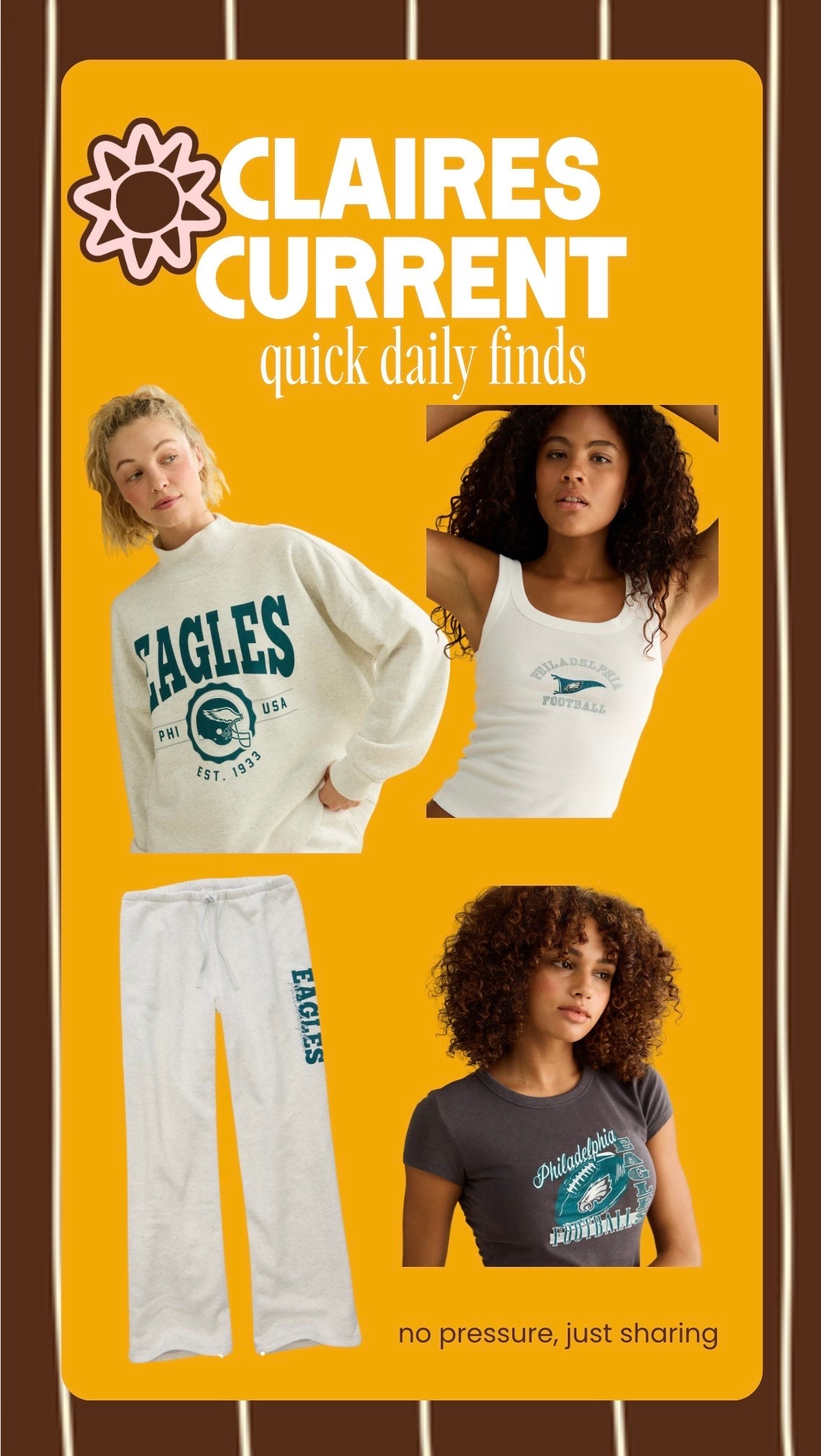American Eagles NFL gear is so cute!!!

#LTKActive #LTKSeasonal #LTKPetite