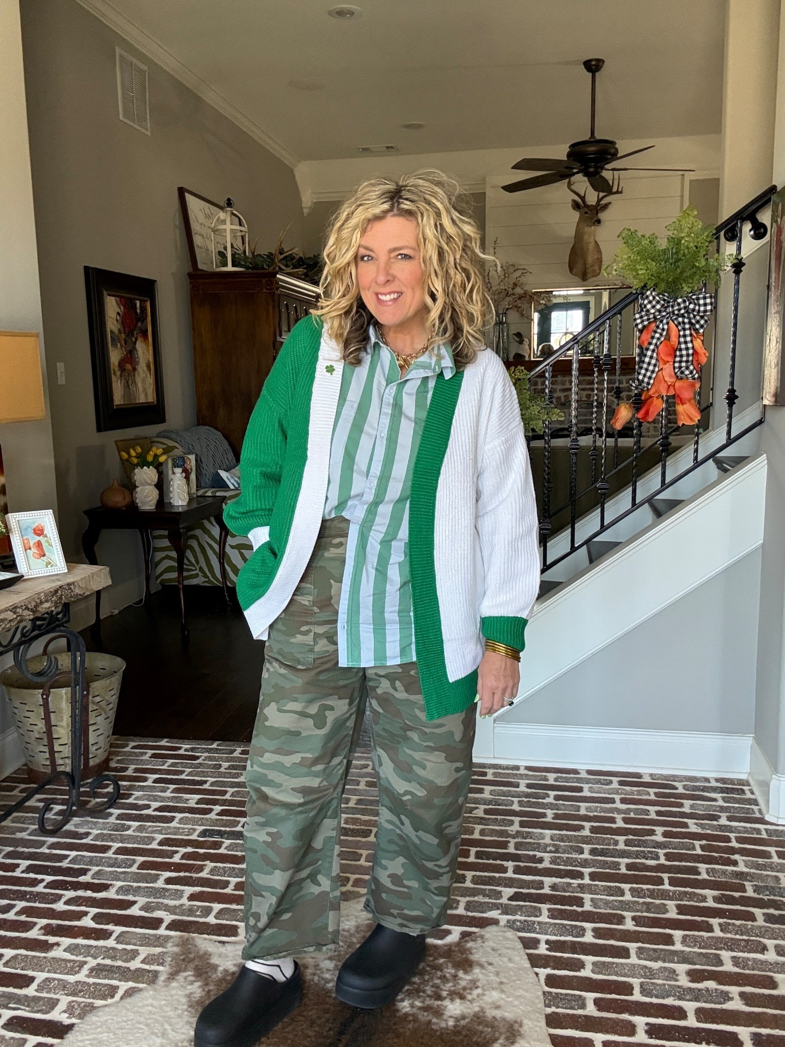 Feeling green 🍀💚

#LTKOver40 #LTKdayinmylife #LTKootd