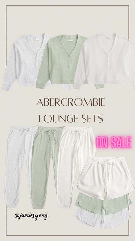 Abercrombie lounge sets on sale! Breastfeeding friendly ! 

#LTKsalealert #LTKbaby #LTKbump