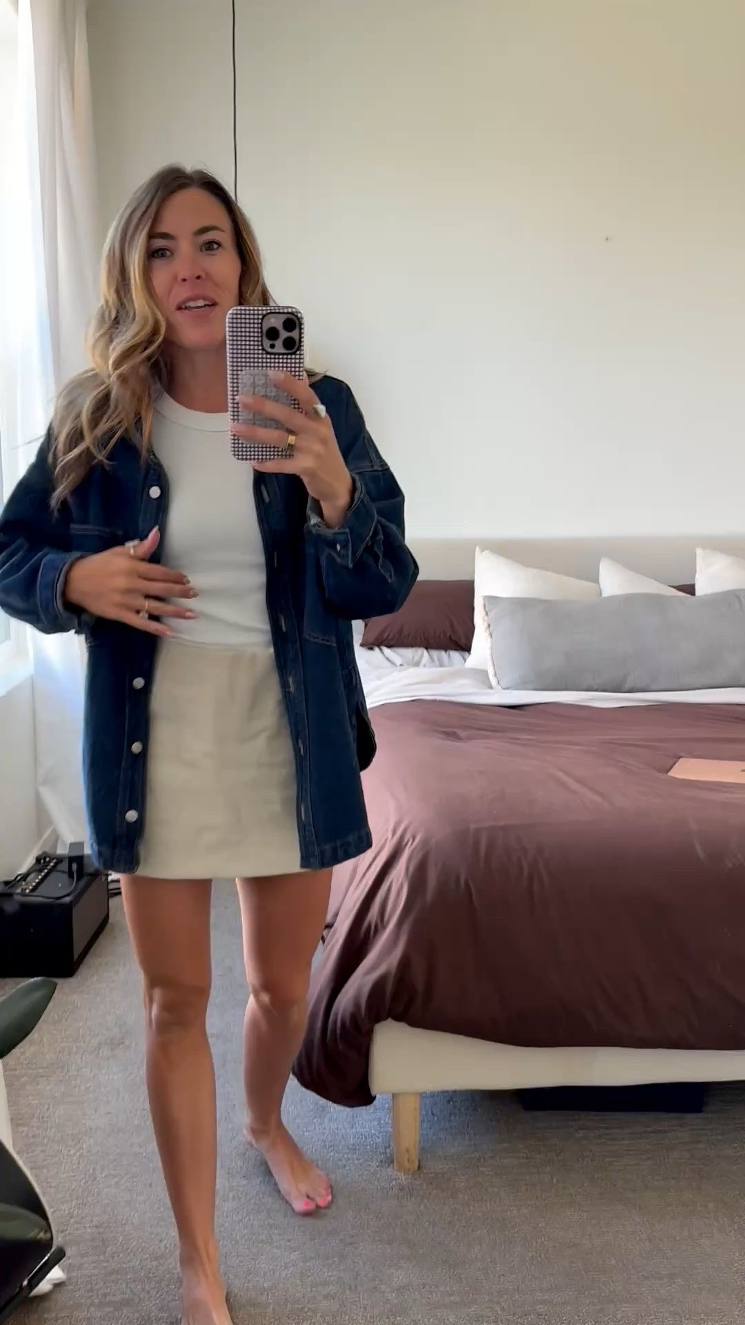 The denim shacket that goes with everything and on sale 

#LTKmomlife #LTKSaleAlert #LTKdayinmylife