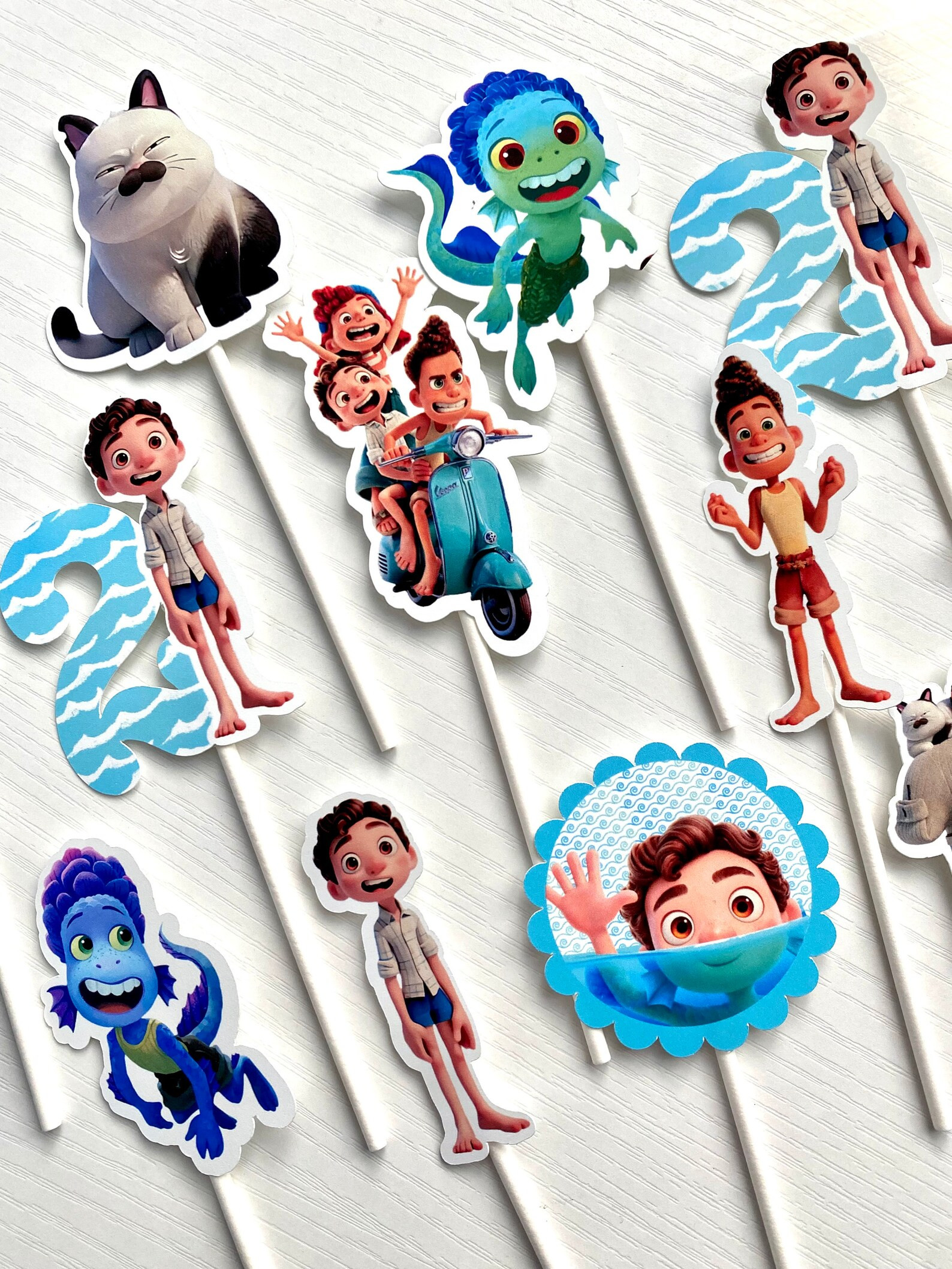 Luca Cupcake Toppersluca Birthday Decorationsluca - Etsy | Etsy (US)